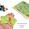 Carcassonne Tabletop Game - Chinese Version with River Expansion, Thick Board, & Wooden Components