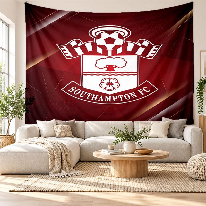 Arazzo da Parete Southampton, Appeso da Parete in Tessuto Morbido, Sfondo Decorativo per Camera da Letto Arte da Parete per la Casa