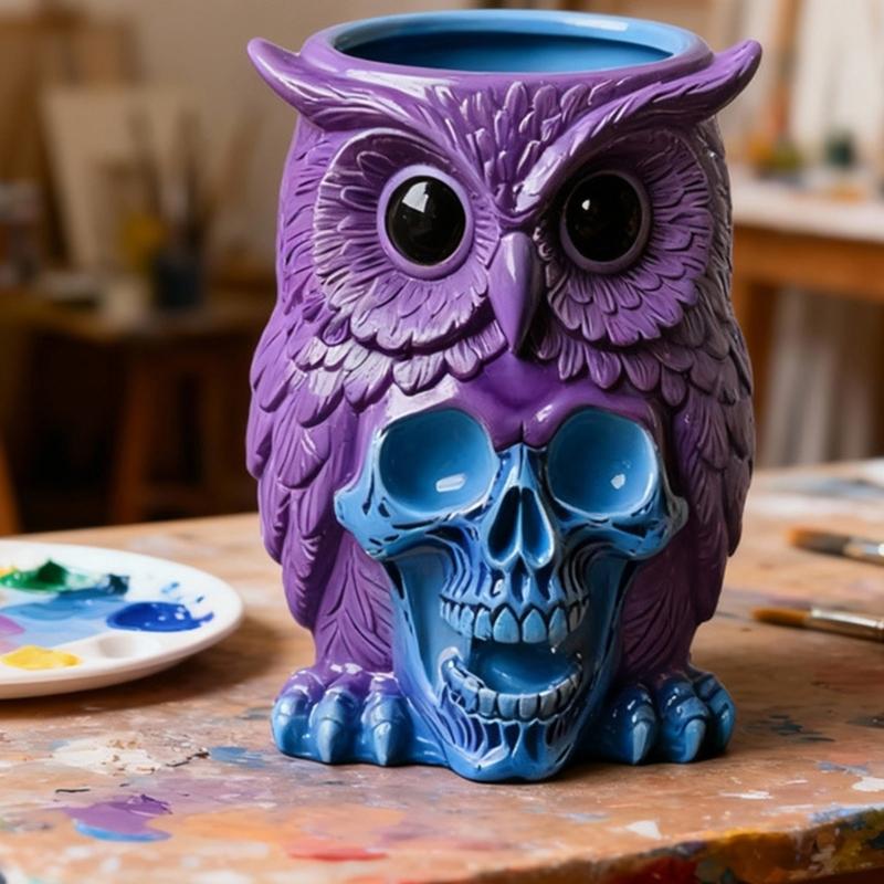 Handmade Succulent Planter Silicone Mould Concrete Flower Pot Mold Easy Demold Gypsum Mould for Home Decoration