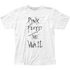 Pink Floyd The Wall T Shirt Mens Rock and Roll Classic Band Tee New White