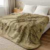 130cm×150cm Middle Earth Map l-Lords Of The R-Rings Fuzzy Blankets Movie Funny Throw Blankets for Home Hotel Sofa Bedspread