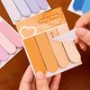20 Sheets*4 Gradient Color Sticky Notes Self Adhesive Note Pads Memo Pad Point It Marker Index Labels Bookmark School Office Sup