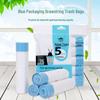Home Town Portable Thickened White Drawstring Garbage Bags for Household Use