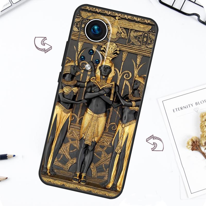 Egypt Pharaoh Mural Case For Honor Magic 7 Lite 5 6 Pro Honor 200 50 70 90 Lite X8b X9a X8a X8 X9 X9c X9b Cover