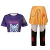 COSSA Kids' Demon/Hunter Cosplay Costume for Girls, Halloween, Cultural Festivals, Events, and Performances (Mira, 110)