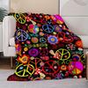 Color Peace Blanket Suitable For Sofa Bed Travel Camping Living Room Sofa Chair And Bed Nap Blanket Office Bed Camping Travel Multifunctional Gift