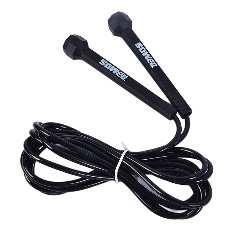 

Speed Jumping Rope Professional Technical Jump Rope Fitness Adult Skipping Rope чорний