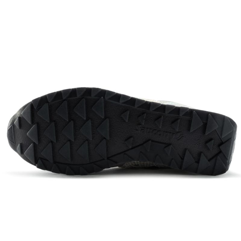 SAUCONY Jazz Dreifach-Dämpfung Rutschfest Verschleißfest Atmungsaktivität Niedrig geschnittene Laufschuhe Damen Grau Standard M Saucony S60550-3