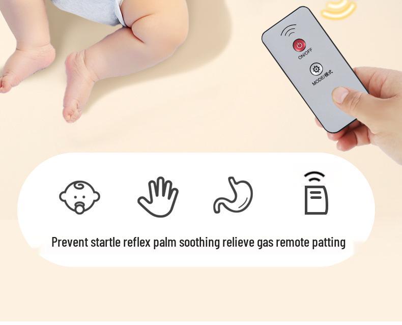 Automatic Baby Soothing Device: Gently Pats to Sleep, Reduces Startle Reflex, Promotes Self-Soothing.