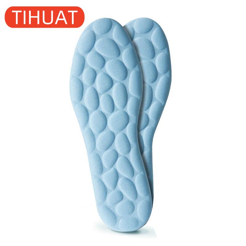 Massage Memory Foam Insoles for Shoes Breathable Cushion Sports Running Insoles for Feet Orthopedic Insoles