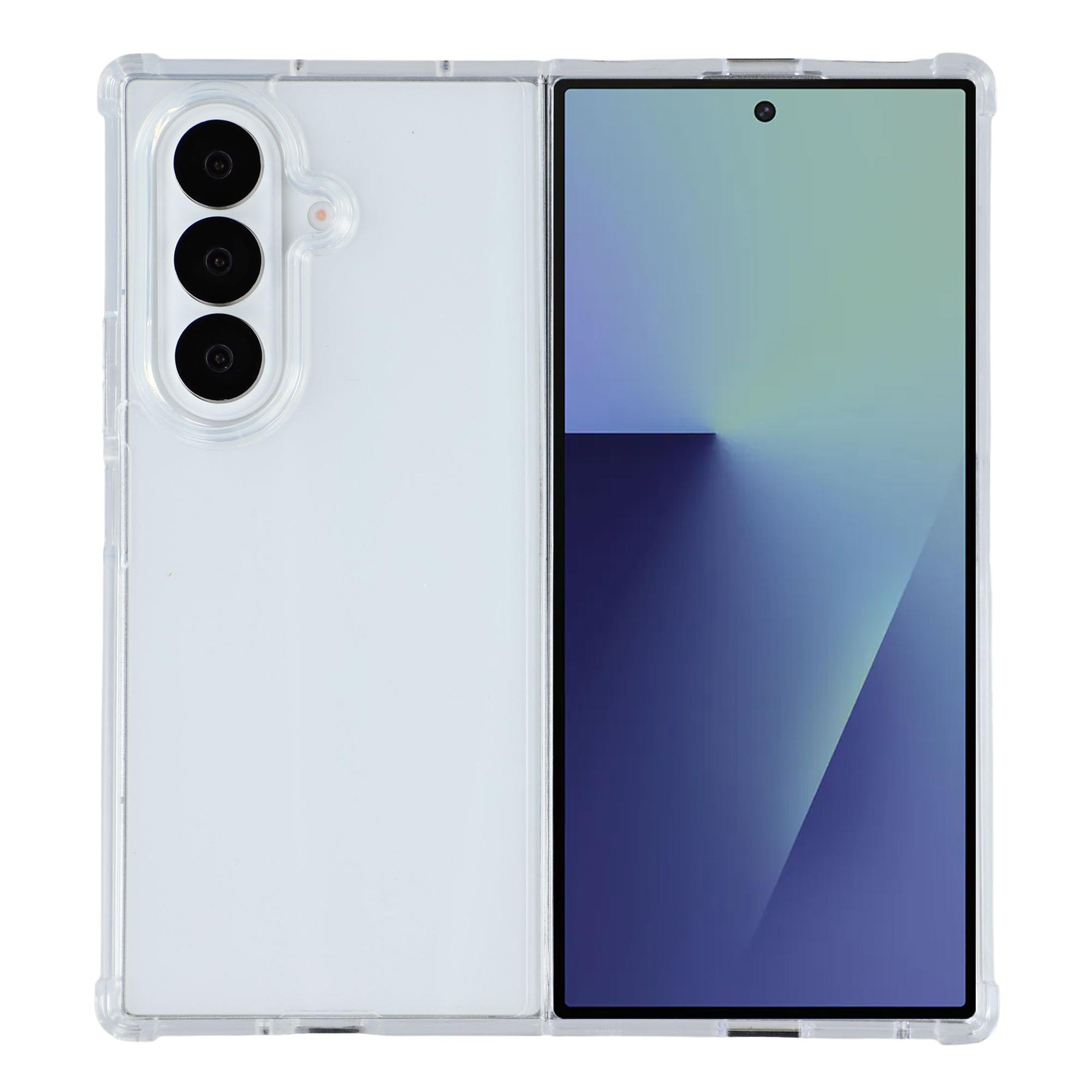 

Для телефону Samsung Galaxy Z Fold7 5G Чохол TPU+Акрил 1,5 мм Протиударний Прозора Задня Кришка A
