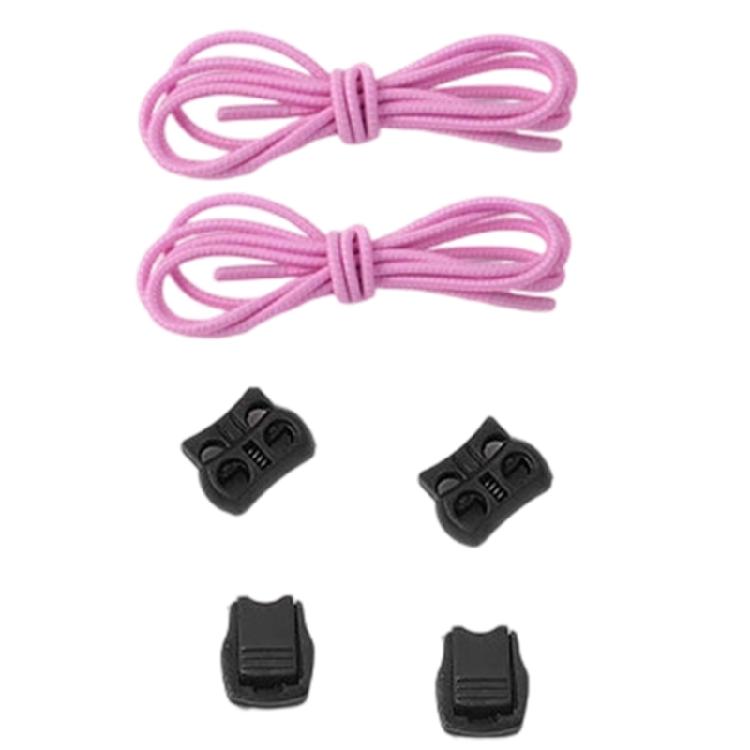 Elastic Shoe Laces With Cord Lock Fasteners 3mm Wide 100cm Long Shoelaces Sneakers Lace For Men Women Teen Kid