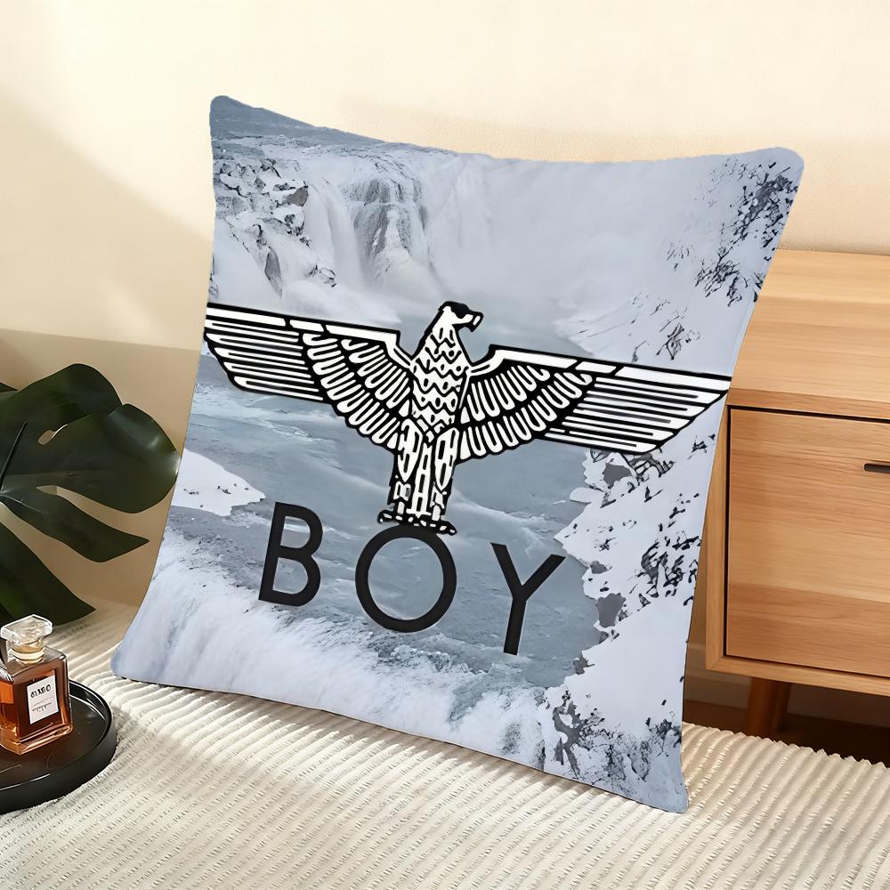 Brand B-Boys London Cushion Cover Soft Short Plush Pillow Cover Smooth Cozy Texture Aesthetic Cushion Case Home Decor
