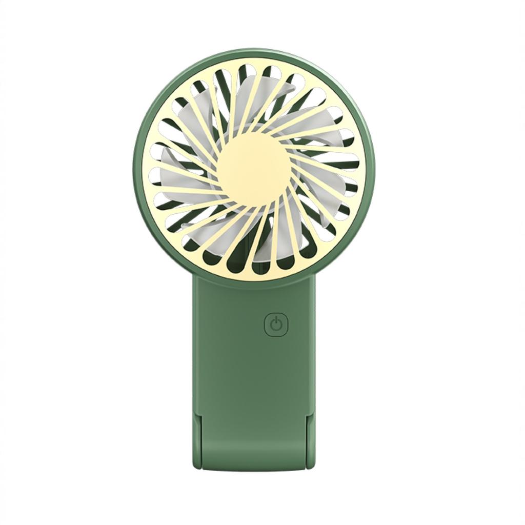 USB Rechargeable Foldable Handheld Fan - Fashion Desktop Outdoor Portable Fan