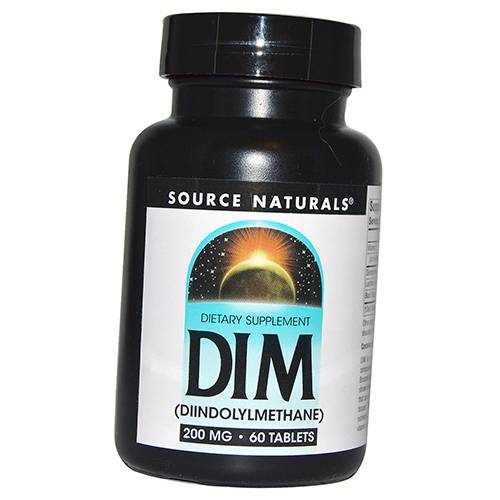

Diindolylmethane tablets, DIM 200, Source Naturals 60 tabs (72355036) 60tab