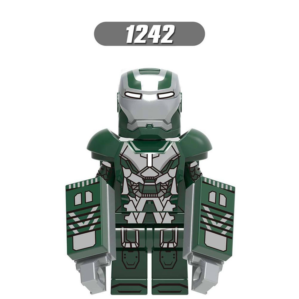 Minifigure Building Blocks Avengers 4 Iron Man Building Bricks Toys Children Early Learning Toys