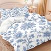 Quilt Cover Bedding 3-Piece Set Printed Quilt Cover Creative Home Textile Supplies Flower Quilt Cover Three-Piece Set Jit Delivery