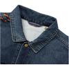 Levis SS25 New Year Limited Edition Drawstring Connection Design Button Closure Denim Jacket Men Jackets Dark-Blue 0036E-0000