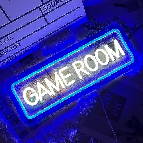 Game Room Neon Signs For Wall Decor USB Powered Colorful Neon LED Lights For Gaming Zone Party Bedroom Light Up Sign Gamer Gifts