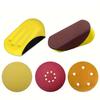 5 Inch Self Adhesive Sanding Disc Pad PU Foam Backing Polishing Grinding Tool Durable for Metal Wood Plastic Surface Finishing