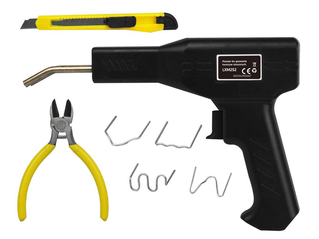 Zgrzewarka Pistolet Do Tworzyw Sztucznych (Plastiku) + 800Szt Zszywek