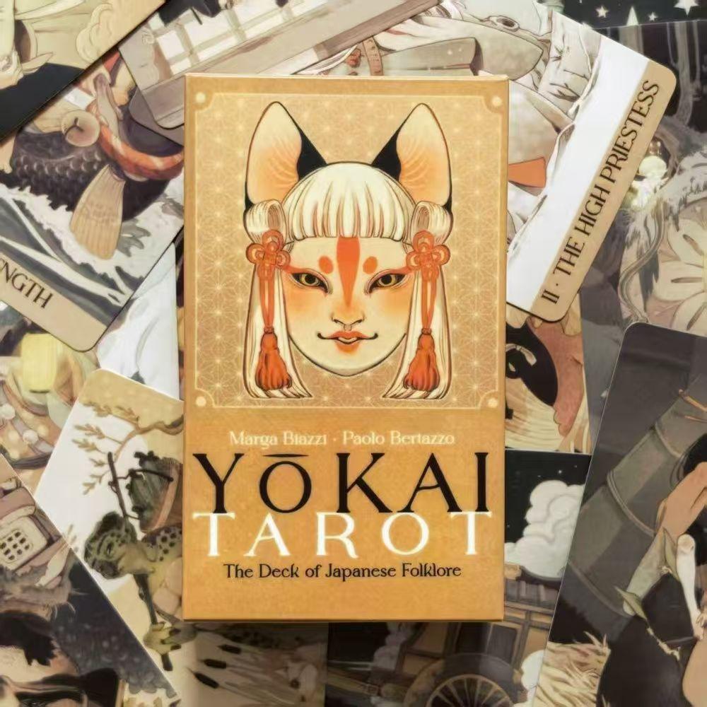 10.3*6cm Yokai Tarot Deck 78 Pcs Cards Rooted in Japanese Folklore