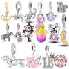12 Zodiac Animals Charms Copper 18Th Birthday Dangle Pendant Fit Bangle Bracelet Necklace Diy Jewelry