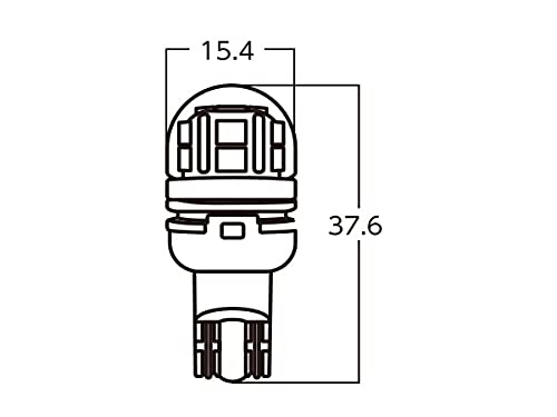 Stanley Electric (STANLEY) LED Bulb Standard Product Number CW0625W
