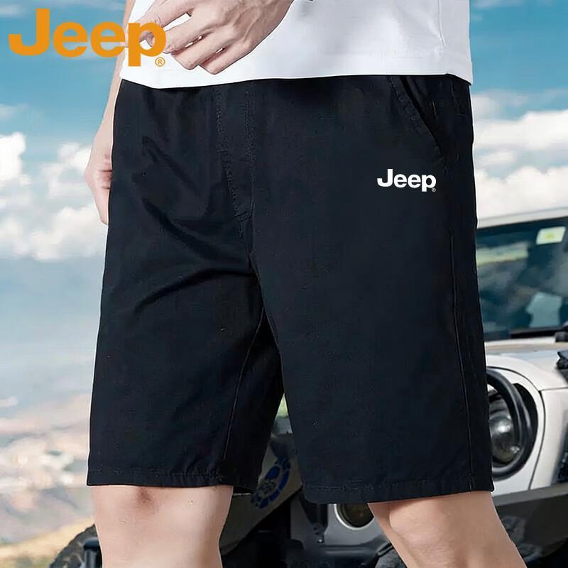 JEEP Men s Summer Casual Drawstring Shorts 4XL