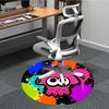 1pc Splatoon? Office Round Area Rug, Bedroom Living Room Home Decor, Room Deco,  Offic a1016187