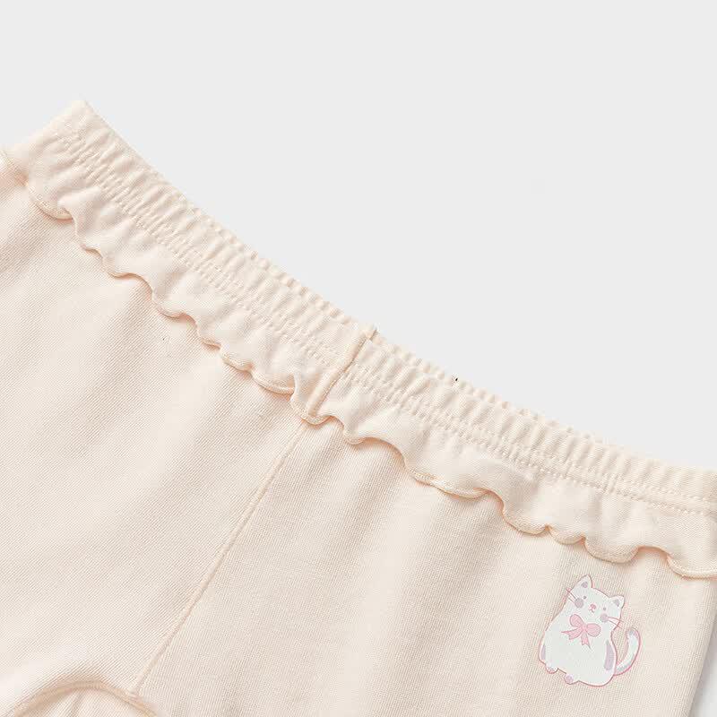 Balabala Girls' Modal Blend Safety Shorts 2-Pack