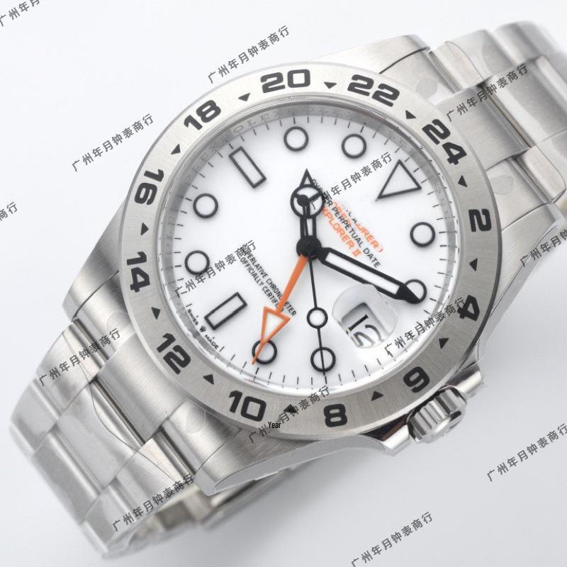 Rolex Yacht-Master Herren Klassische Sport Quarzuhr Mechanische Uhr mit großem Zifferblatt Kalender.