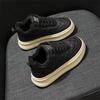 Thick-soled heightened piled thickened board shoes New autumn and winter sports dad shoes