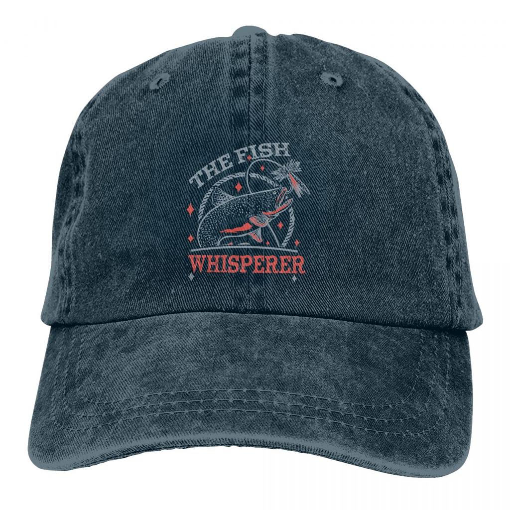 The Fish Whisperer Baseball Cap Men Hats Women Visor Protection Snapback Fishing Caps