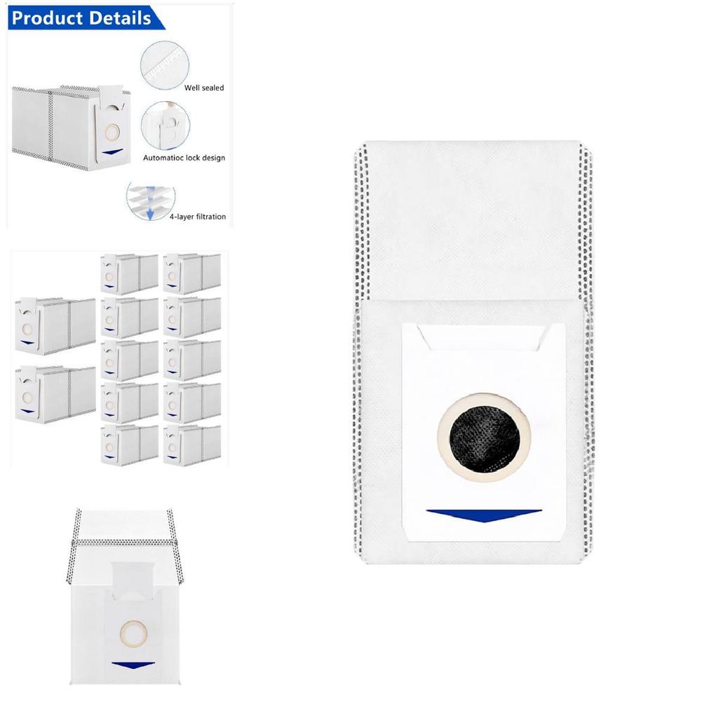 For Ecovacs T30 T30 Pro T30 Max Vacuum Dust Bags With Carbon Filter For Household Cleaning Tasks