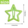 30pcs Toddler Girls Random Color Star Design Hair Clip Multi-color Girls Clips Kids Hair Accessories Styling Decoration
