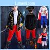 Costum Pirat Copii Băieți Bucanier Prinț Cosplay Halloween Haine de Rege