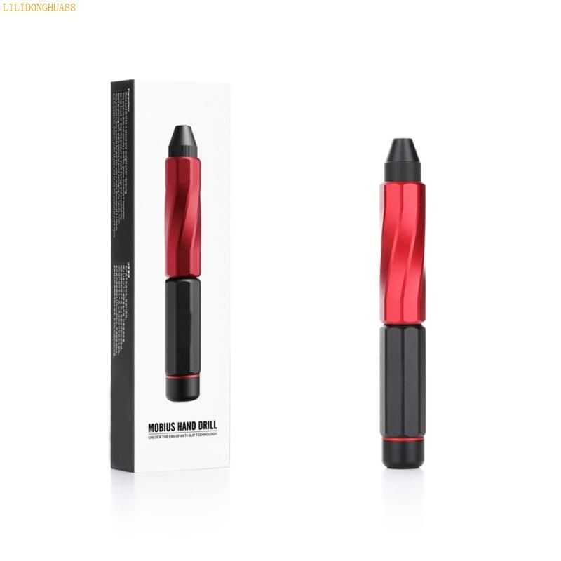 K1AE Precise Crafted Aluminum Alloy AT-MHD Hand Drill Feature Locking Head And Comfortable Twist Handle 105mm