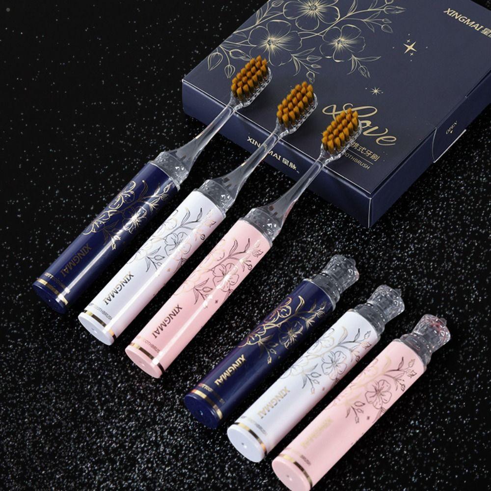 3Pcs Portable Cleaning Teeth Detachable Oral Care New Toothbrush  Travel