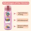 110 New Happy Birthday Graffiti Stickers Decorate Suitcase Mobile Phone Waterproof Personalized Stickers
