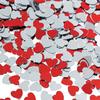 Paper Scraps Mini Heart Shape Plastic Material Confetti Good Luster Scramble Assortment Shape Resistant for Party Decoration