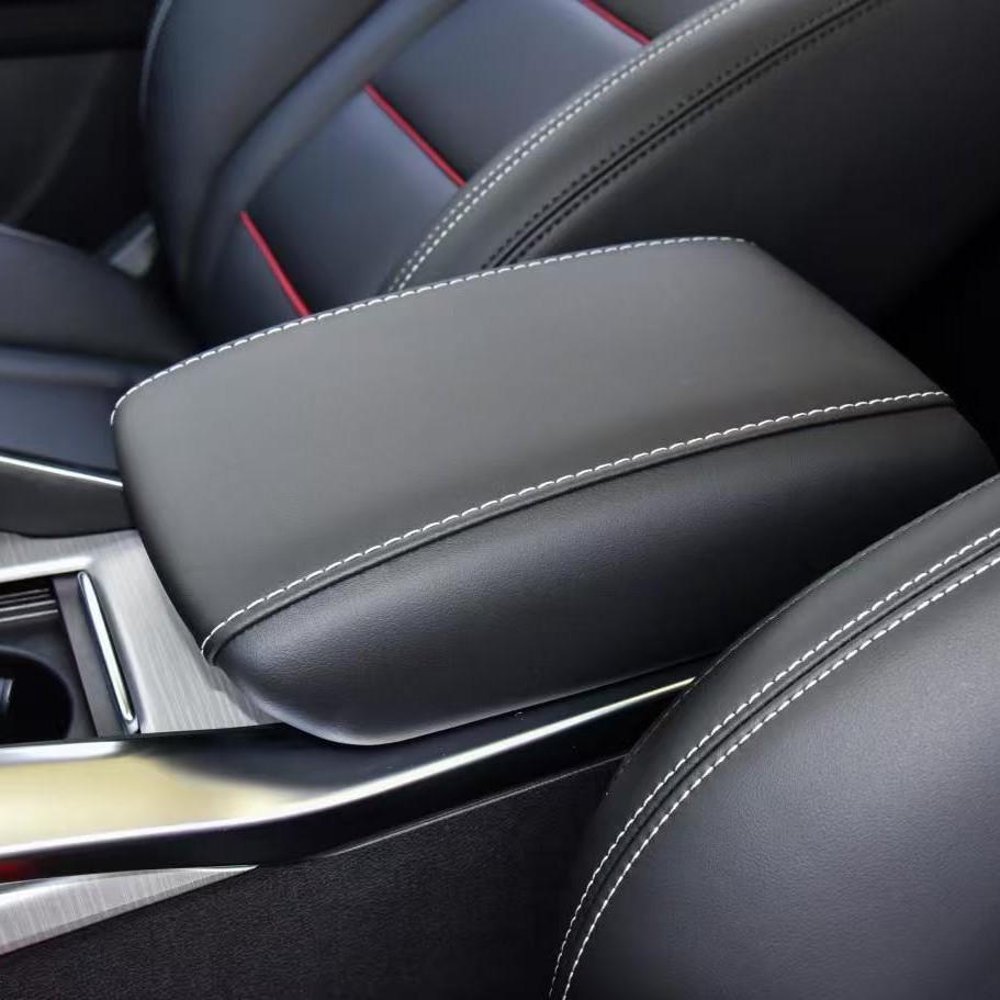 Brown Proton X70 Center Armrest Leather Cover - Interior Protective Case