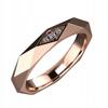 Anillo de Boda Dorado Acero 316L Talla 17