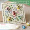100Pcs Mini Wooden Ladybug Bee Self-adhesive Sticker Children Painted DIY Craft Fairy Garden Figurine Miniature Home Party Decor