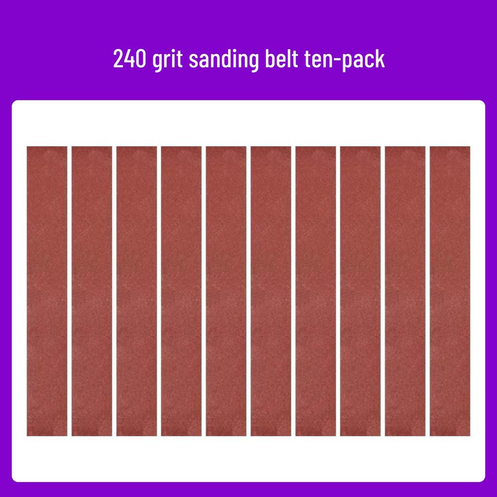Multi-Size Sanding & Sharpening Belts for Knife Grinding and Polishing