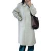 New loose double-sided cashmere coat elegant and lazy woolen coat long cashmere coat
