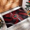Sheffield United Football Print Crystal Velvet Rug, Comfortable Water Absorbent Non Slip Indoor Floor Carpet