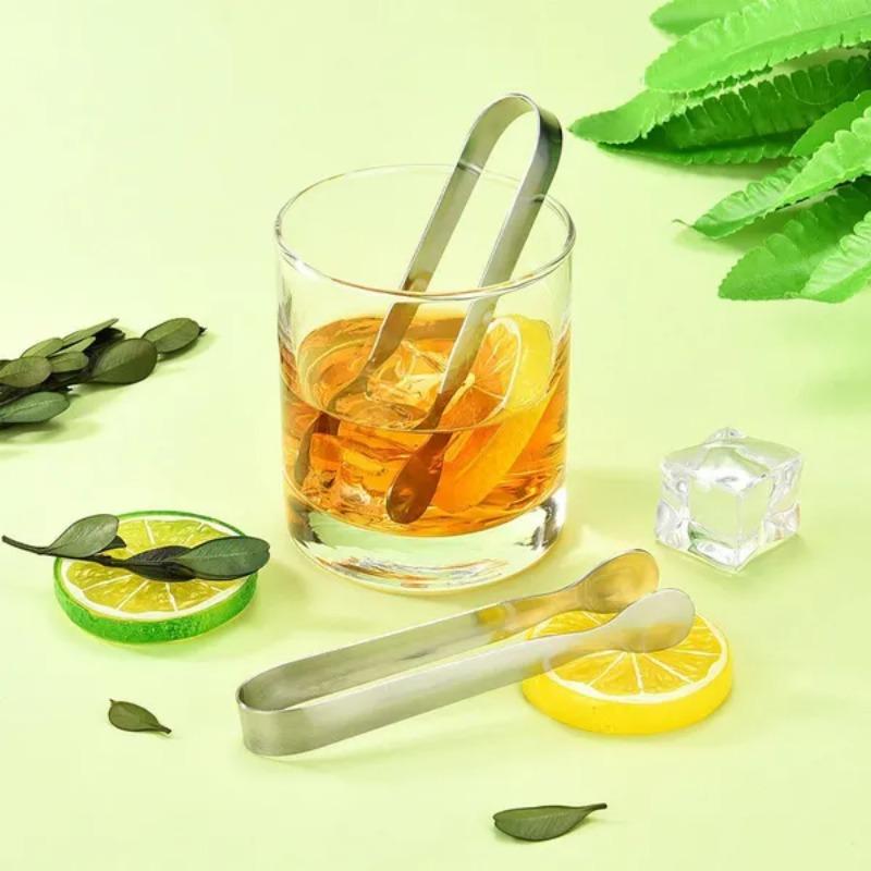 1 Pc Mini Stainless Steel Food Sugar Clips Bar Ice Cube Tong Barware Accessories