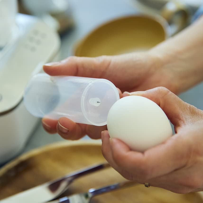 CRDLB0001 Egg Boiled Egg Boiled Egg Voice Announcement of White Steamer, Maker, Machine, Completion,