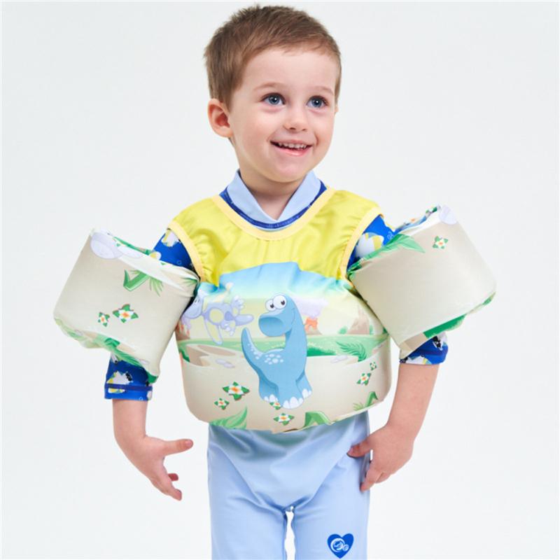 Children Life  Vest  With  Arm  Ring Portable Buoyancy  Jacket Swimwear Safety Suit For Swimming